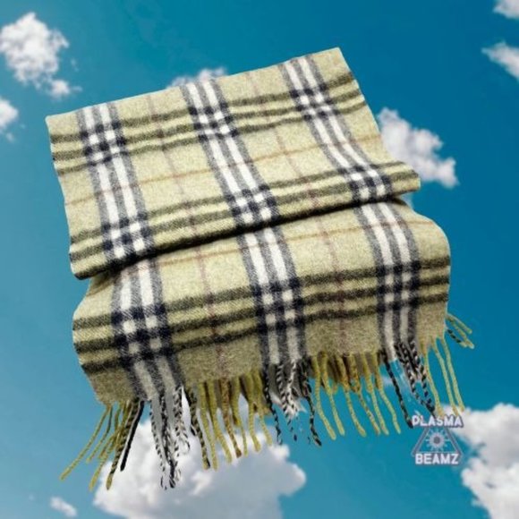 Antonio Ricci Couture Woolen Plaid Fringe Scarf - Picture 1 of 9